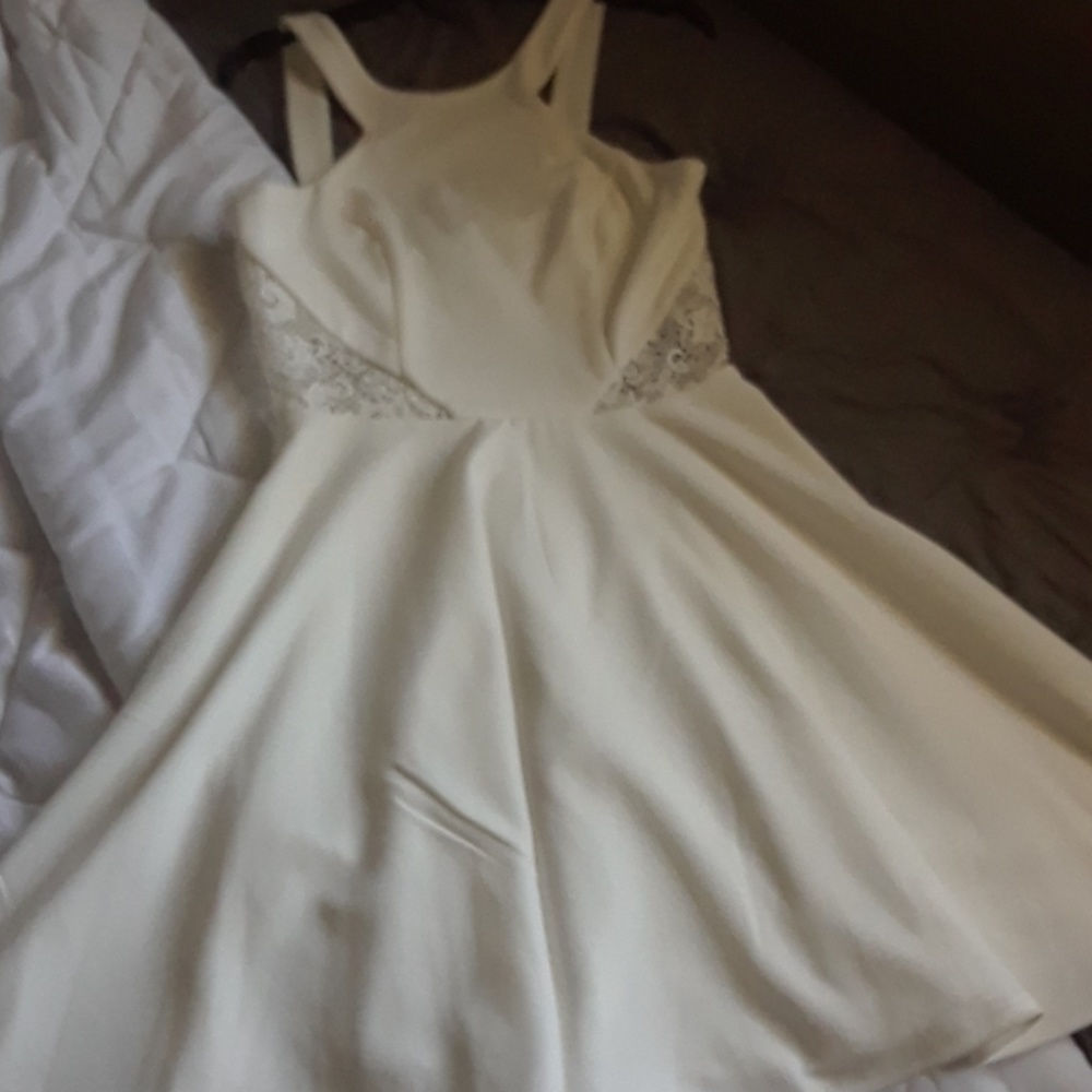 White dress